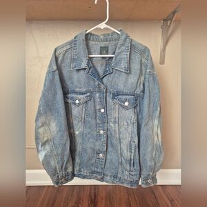 Wild Fable Distressed Denim Jacket